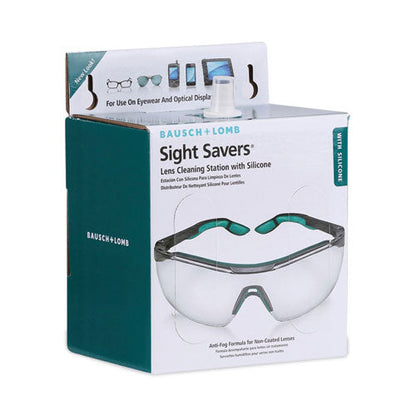 Sight Savers Lens Cleaning Station, 16 Oz Plastic Bottle, 6.5 X 4.75, 1,520 Tissues/box