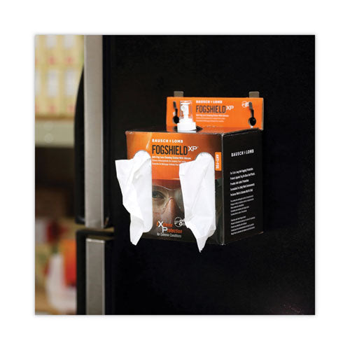 Fogshield Disposable Lens Cleaning Station, 12 Oz Bottle, 1,425 Tissues/box