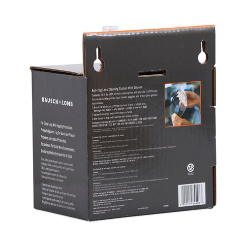Fogshield Disposable Lens Cleaning Station, 12 Oz Bottle, 1,425 Tissues/box