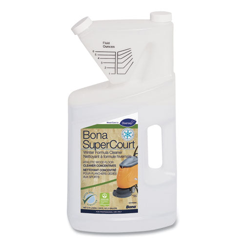 Bona Supercourt Winter Formula Cleaner, Unscented, Liquid, 1 Gal