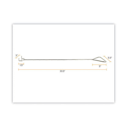 Mule Dolly Handle For Bostitch Bmuelg2p, Silver