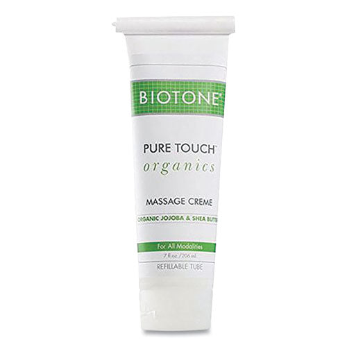 Pure Touch Organics Massage Creme, 7 Oz Tube, Unscented