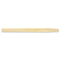 Tapered End Broom Handle, Lacquered Hardwood, 1.13" Dia X 54", Natural
