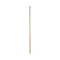 Tapered End Broom Handle, Lacquered Pine, 1.13" Dia X 60", Natural