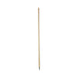 Metal Tip Threaded Hardwood Broom Handle, 1.13" Dia X 60", Natural