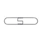 Clip-on Dust Mop Frame, 24w X 5d, Zinc Plated