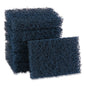 Extra Heavy-duty Scour Pad, 3.5 X 5, Dark Blue, 20/carton