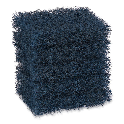 Extra Heavy-duty Scour Pad, 3.5 X 5, Dark Blue, 20/carton