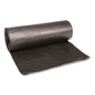 Low-density Waste Can Liners, 60 Gal, 0.65 Mil, 38" X 58", Black, 25 Bags/roll, 4 Rolls/carton