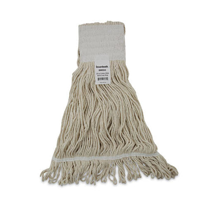 Mop Head, Pro Loop Web/tailband, Premium Saddleback Head, Ctn, 24-oz., Wh, 12/ct