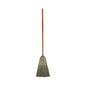 Warehouse Broom, Yucca Corn Fiber Bristles, 56" Overalll Length, Natural, 12/carton