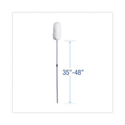 Lambswool Duster, Plastic Handle Extends 35" To 48" Handle, Assorted Colors