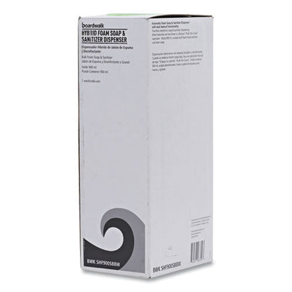 Bulk Fill Foam Soap Dispenser With Key Lock, 900 Ml, 5.25 X 4 X 12, Black Pearl