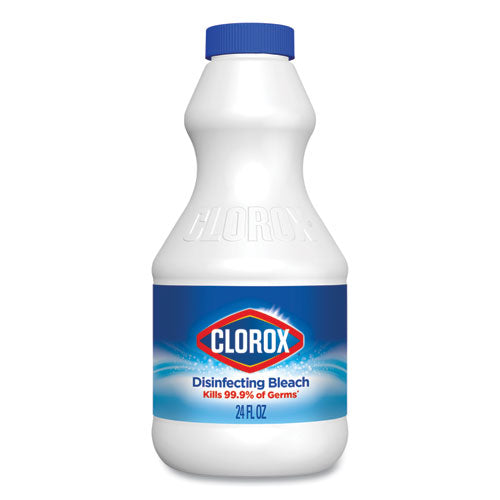 Regular Bleach With Cloromax Technology, 24 Oz Bottle, 12/carton