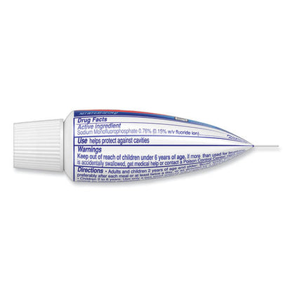 Toothpaste, Personal Size, 0.85 Oz Tube, Unboxed, 240/carton