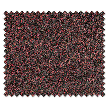 Dust-star Microfiber Wiper Mat, 36 X 60, Red