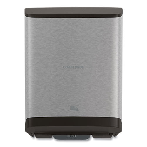 J-series Automatic Touchless Hardwound Paper Towel Dispenser, 12.32 X 9.34 X 16.67, Black/metallic