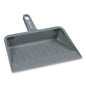 Heavy Duty Dustpan, 11.9 X 10.8, Plastic, Gray