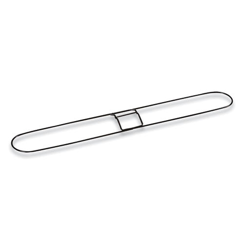 Dust Mop Frame, 36" X 5", Steel Wire, Black