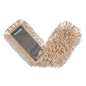 Cut-end Dust Mop Head, Cotton, 36 X 5, White