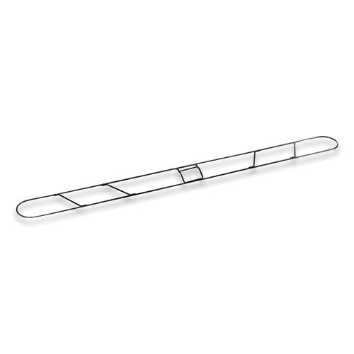 Dust Mop Frame, 60" X 5", Steel Wire, Black