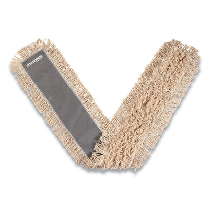 Cut-end Dust Mop Head, Cotton, 60 X 5, White