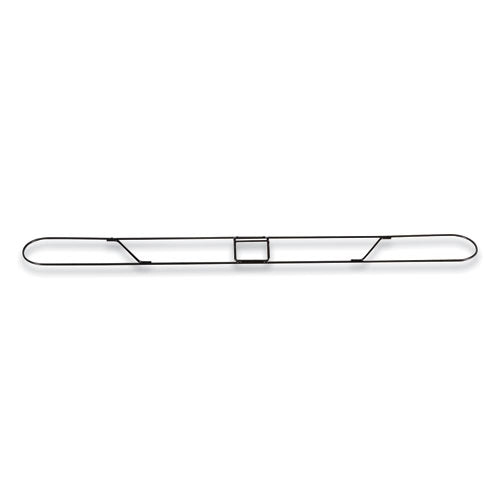 Dust Mop Frame, 48" X 5", Steel Wire, Black