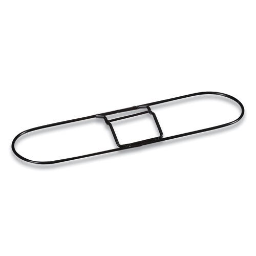 Dust Mop Frame, 18" X 5", Steel Wire, Black