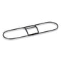 Dust Mop Frame, 18" X 5", Steel Wire, Black
