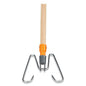 Wedge Dust Mop Frame And Handle, Wood, 48", Natural