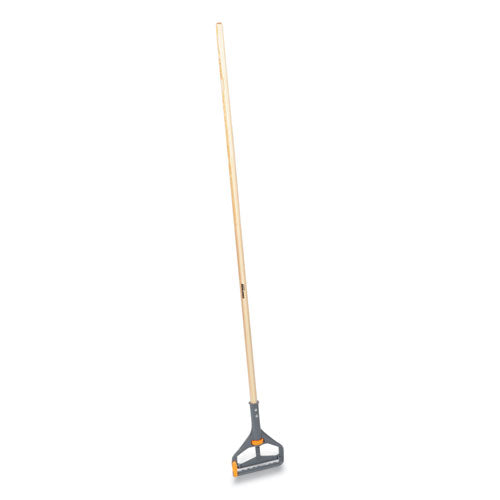 Side-gate Wet-mop Handle, Wood, 60" Handle, Natural