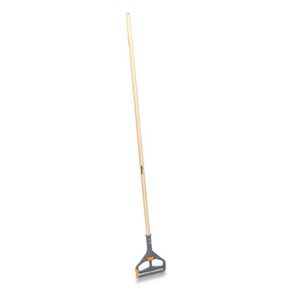 Side-gate Wet-mop Handle, Wood, 60" Handle, Natural