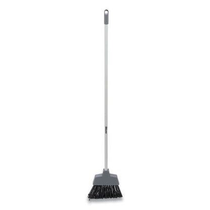 Polypropylene Bristle Angled Broom, 51" Handle, Gray