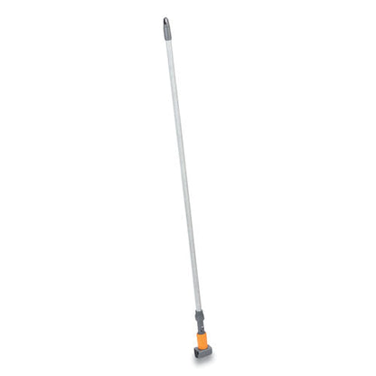 Clamp Style Wet-mop Handle, Fiberglass, 60" Handle, Gray