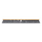 Polypropylene Push Broom Head, Gray Bristles, 36" Brush