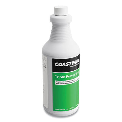 Triple Power Degreaser, Citrus Scent, 0.95 L Bottle, 6/carton