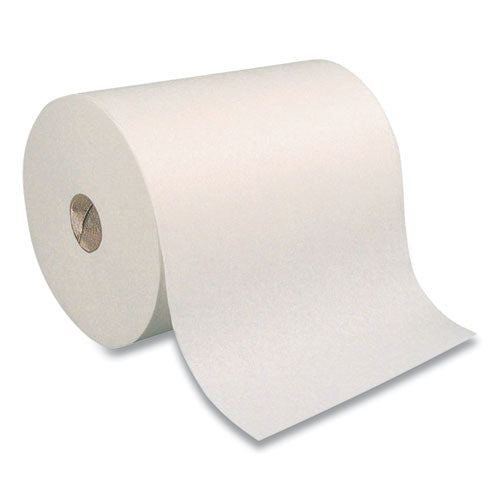 Hardwound Paper Towels, 1-ply, 7.87 X 350 Ft, White, 12 Rolls/carton