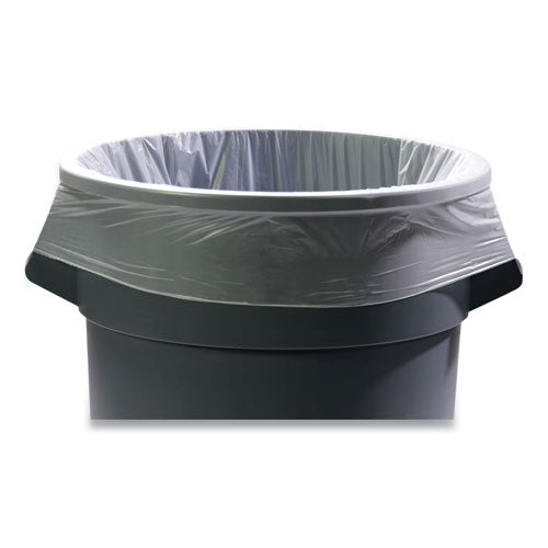 Accufit Linear Low-density Can Liners, 32 Gal, 1.1 Mil, 33" X 44", Clear, 25 Bags/roll, 8 Rolls/carton