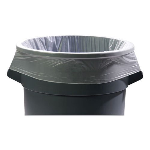 Accufit Linear Low-density Can Liners, 23 Gal, 0.9 Mil, 28" X 45", Clear, 25 Bags/roll, 8 Rolls/carton
