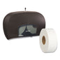 Twin Jumbo Roll Toilet Paper Dispenser, 20.13 X 6.06, Black