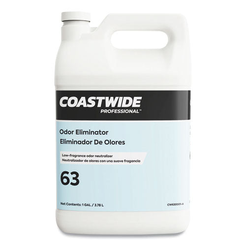 Air Freshener Odor Eliminator 63 Concentrate, Grapefruit Scent, 3.78 L Bottle, 4/carton
