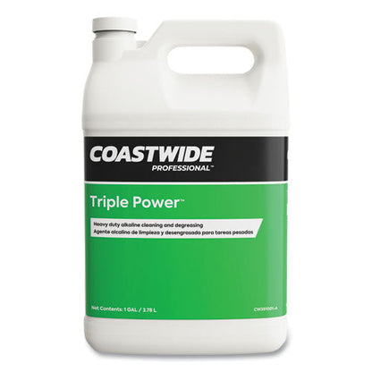 Triple Power Degreaser, Grape Scent, 3.78 L Bottle, 4/carton