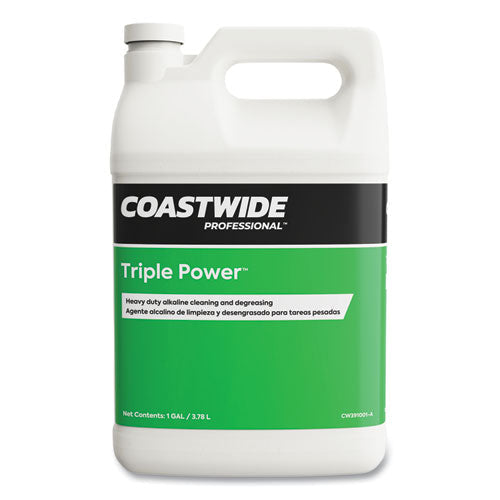 Triple Power Degreaser, Grape Scent, 3.78 L Bottle, 4/carton