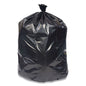 Linear Low-density Can Liners, 30 Gal, 0.45 Mil, 30" X 36", Black, 250/carton