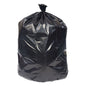 Reprocessed Resin Can Liners, 45 Gal, 1.8 Mil, 40" X 46", Black, 100/carton