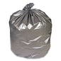 Linear Low-density Can Liners, 33 Gal, 1.5 Mil, 33" X 40", Silver, 100/carton