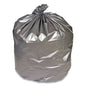 Linear Low-density Can Liners, 45 Gal, 1.7 Mil, 39" X 47", Silver, 50/carton