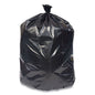 Linear Low-density Can Liners, 45 Gal, 0.65 Mil, 40" X 46", Black, 125/carton
