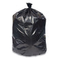 Linear Low-density Can Liners, 45 Gal, 1.5 Mil, 40" X 48", Black, 50/carton