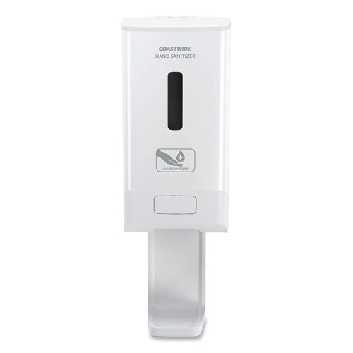 J-series Automatic Wall-mounted Hand Sanitizer Dispenser, 1,200 Ml, 6.62 X 4.12 X 13.87, White